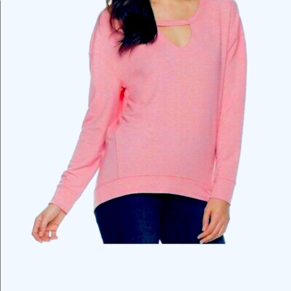 🎉HP🎉Juicy Couture💞Cutout Long Sleeve Sweatshirt💞Measurements in Pic💞